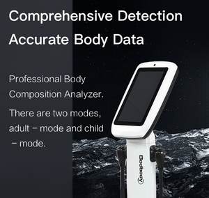 2026 Upgrade Körperzusammensetzungs-Analysegerät 8 Elektroden Körperfett-<span class=keywords><strong>BMI</strong></span>-Waage Gesundheitsanalysator 3D-Balance-Testgerät für Spa-Anwendungen - Product Image 3