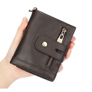 Perfect Gift Rfid Hot Sale Cowhide Wallet Genuine Leather Card Holders for Men - Product Image 5