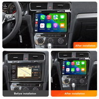 8 + 128GB Android 11 IPS DPS Car-play 2din android Pour VW Volkswagen Golf 7 2013-2017 GPS BT 4G voiture vidéo 2 din