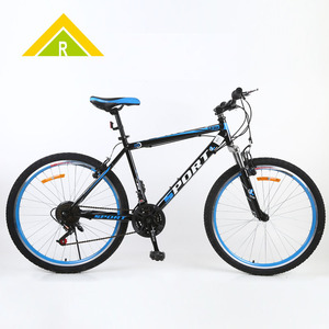 Vélo de montagne sport 26 pouces à double suspension, frein V, jante en aluminium, unisexe, pour adultes - Product Image 1