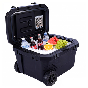 Frigo Portatile Impermeabile con Ruote per Pesca e Campeggio, Refrigeratore per Mantenere la Freschezza - Product Image 2