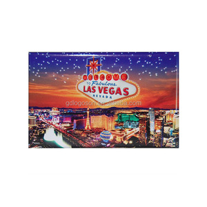 Ohio Voyage Souvenirs Repères Collage Réfrigérateur Souvenir Aimant À Collectionner <span class=keywords><strong>Film</strong></span> Style MDF Aimant USA Réfrigérateur Aimant - Product Image 6