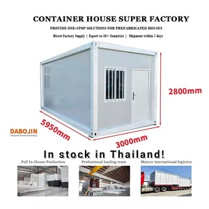 En stock dans l'entrepôt thaïlandais, maison préfabriquée en conteneur <span class=keywords><strong>de</strong></span> 20 pieds, résistante aux chocs, imperméable, ignifuge, maison modulaire mobile en conteneur - Product Image 4
