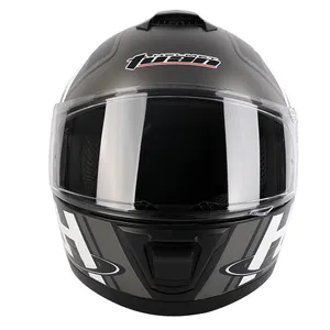 Toptan motosiklet kaskları tam yüz kask kamera erkekler için klasik sürme koruyucu casques de moto casco de cara completa