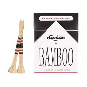 Prix d'usine, tees de golf colorés, tee de golf en forme de boîte à cigarettes, 70 mm, 83 mm, tees de golf en bambou personnalisés, camouflage - Product Image 3