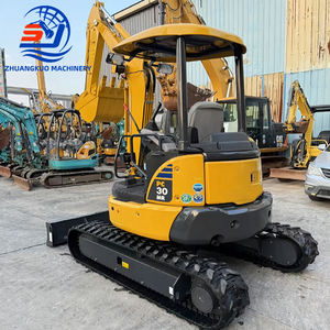 Prix bas – Excavatrice sur chenilles Komatsu PC30MR modèle 2022 d'occasion, moteur japonais, équipement d'origine de seconde main - Product Image 3