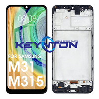 Écran OLED pour Samsung Galaxy M31 - Pack de service LCD pour téléphone portable - Garantie 1 an - Pièces de téléphone portable - Pack SVC SEVT