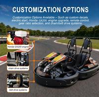 ApexJoy RACE G4 DUO Roadster de loisirs 2 places pour location en station balnéaire et tourisme, kart à essence, vente en gros B2B, pour un profit maximal
