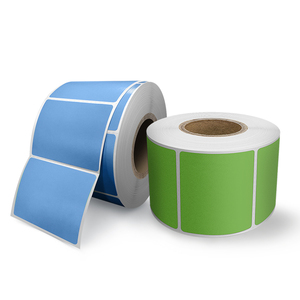 Custom Printed Coated Art Paper Self Adhesive Thermal Transfer <b>Sticker</b> <b>Roll</b> For Cosmetic Packaging - Product Image 1