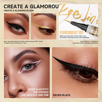 Crayon Eyeliner Liquide Multicolore Marron Ultra-Fin en Microfibre SHE LOVES – Longue Tenue, Imperméable et Anti-Bavures pour Maquillage Cosmétique