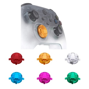 Accessoires pour manette de jeu EXtremeRate, remplacement des touches D-pad en alliage d'aluminium, boutons métalliques personnalisés pour la manette Xbox Series X S - Product Image 2