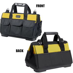 Sac à outils étanche OEM, capacité de 150 lb, multi-poches, fermeture éclair, poignée rembourrée, bandoulière réglable, ergonomique, pour électricien - Product Image 2
