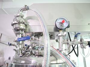 Fabrieksprijs Hydraulische Lifting Vacuüm Emulgator Siemens Motor Chemische Gezichtscrème Cosmetische Mengtank Bodylotion Maken - Product Image 3