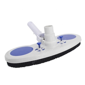 Cabezal <span class=keywords><strong>de</strong></span> vacío con cepillo para <span class=keywords><strong>piscina</strong></span>, accesorios para <span class=keywords><strong>piscina</strong></span>, forma ovalada, <span class=keywords><strong>limpieza</strong></span> inferior subacuática - Product Image 6