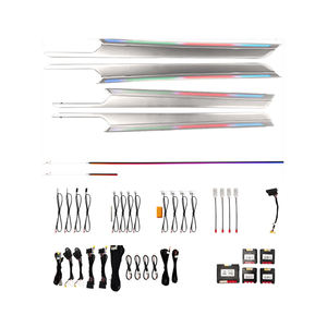 Kit de mise à niveau d'éclairage ambiant 64 couleurs pour Volkswagen Lamando 2015-2021 Accessoires d'éclairage LED intérieur - Product Image 1