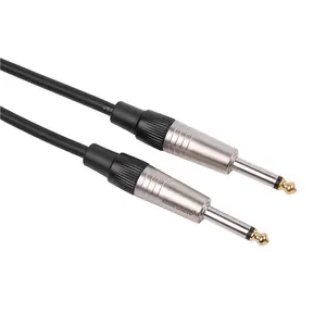 Guitar cable 10ft electric instrument cable bass AMP 1/4 straight to angled for electric guitar bass guitars mixer cable