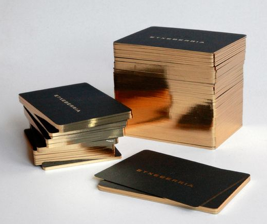 2019 по индивидуальному заказу, высокое качество, оптовая продажа фабрики 700gsm Золотая фольга визитная карточка