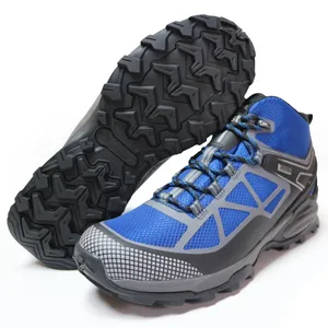 Atacado OEM Trekking Shoes Light Color Homens Montanha Escalada Sapatos Outdoor Caminhadas Sapatos para Homens