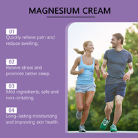 Crème au magnésium pour le corps, ingrédients doux pour un soin confortable des poignets, des genoux et des articulations, soin de massage quotidien
