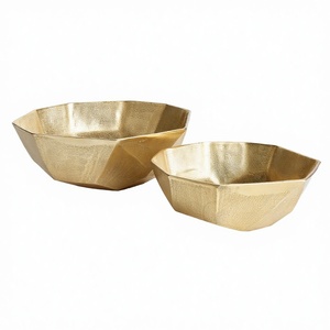 Brass Cast Aluminum Food-Safe Fruit Bowl for Kitchen Counter Entryway <b>Key</b> <b>Holder</b> - Product Image 4