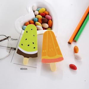 派对橡胶橡皮擦可爱西瓜猕猴桃冰棒DIY批发水果橡皮擦儿童个人包装礼品 - Product Image 4