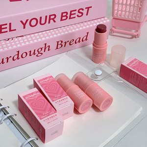 Barra de Rubor Personalizada al por Mayor, Barra de Rubor en Polvo Natural de Larga Duración, Maquillaje Facial Resistente al Agua, Cosméticos Directo de Fábrica - Product Image 1