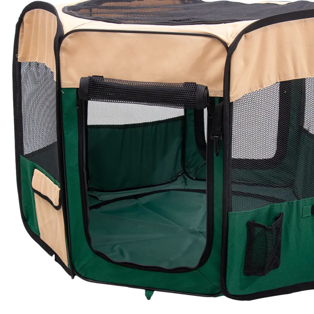 Parc pliable extérieur pour animaux de compagnie, tente pour chiens, tente de camping, clôture pour animaux de compagnie, cage pour chats avec maille