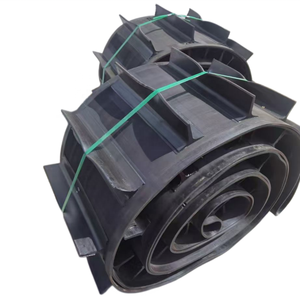 Zijwand rubber transportband gegolfde baffle hellende transportband slijtvast voor bulk materiaal handling - Product Image 2