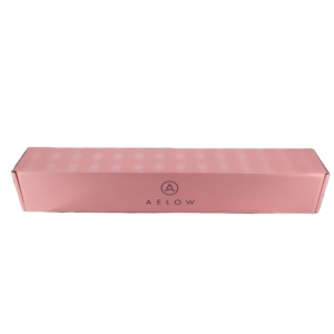 Boîte d'expédition rose de haute qualité avec logo personnalisé Tuck Flap Emballage de tapis de Yoga professionnel - Product Image 6