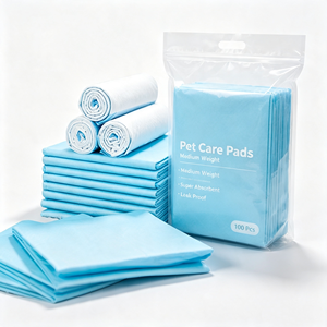 OEM Custom Logo Thick Pet Training <b>Pad</b> 33*45cm 45*60cm 60*60cm 60*90cm <b>Pee</b> <b>Pads</b> for Dogs - Product Image 1