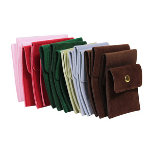 Penopon tùy chỉnh đính cườm nhung hiện đại phong cách Snap Nút trang sức hiển thị phụ kiện lật bìa chống bụi dày bao bì - Product Image 2