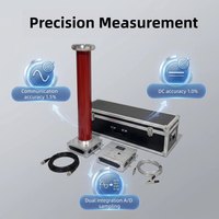 Divisor de Voltaje Capacitivo de 100kV, Divisor de Alta Frecuencia de Banda Ancha, Divisor para Pruebas de Transformadores
