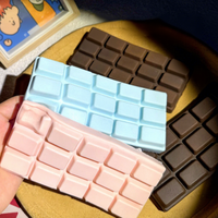 Jouet promotionnel en forme de barre de chocolat, jouet souple à récupération lente, simulation alimentaire, jouet anti-stress en PU pour étudiants, décompression