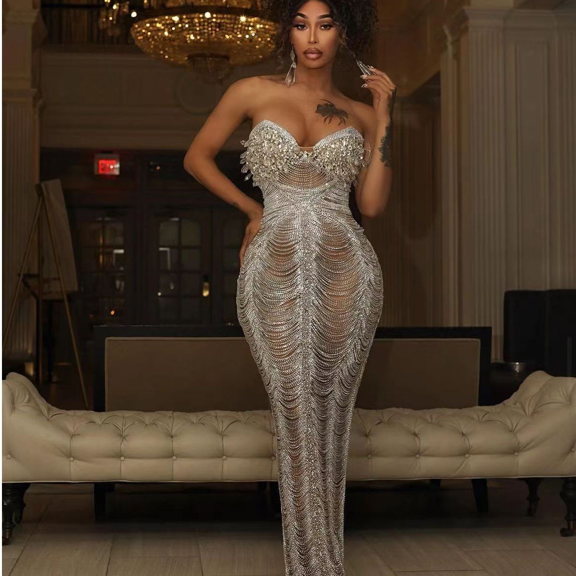 birthday dresses for women sexy White Shinny Mini Cocktail Party Gowns Club Outfit fg6462 YUHAOTIN Women Spring and Summer Bohemian Long Dress The Dress Made Of Soft Birthday Dresses - Buy Standout