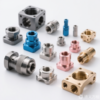 Usinage CNC de haute précision pour la fabrication de prototypes, kit de composants métalliques, services de perçage pour la fabrication en acier inoxydable