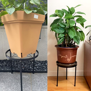 Runde Stützen Display Rack Tiered <span class=keywords><strong>Plant</strong></span> <span class=keywords><strong>Stand</strong></span> Shelf 5er Pack Abnehmbare Metall pflanzenst änder für drinnen und draußen - Product Image 6