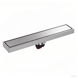 Drain de sol invisible tout en cuivre pour la cuisine, la salle de bain, la bande anti-odeur, l'incrustation de carrelage, anti-retour, anti-insecte, pour bateau. - Product Image 1