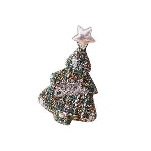 إكسسوارات زينة عيد الميلاد للأطفال بتصميم كرتوني وحروف وندف ثلج للتعليق على الملابس والشعر - Product Image 5