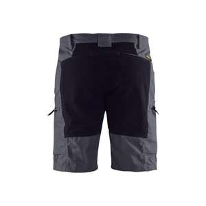 BLAKLADER - 144918459699C54 Service <b>shorts</b> stretch Mid grey/Black - EAN 7330509801895 WORK <b>TROUSERS</b> WORK <b>SHORTS</b> - Product Image 2