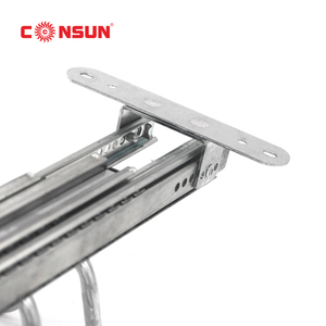 Nhà Máy Sản Xuất Top Mounted Tủ Quần Đôi Tủ Quần Rack, 9 Ống Đầy Đủ Mở Rộng Mang Quần Rack Kéo Ra - Product Image 3