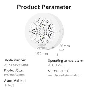 Alarme de gaz <span class=keywords><strong>CO</strong></span> GPL Fuite de gaz domestique Détecteur de vibrations au carbone 220v-260v <span class=keywords><strong>UK</strong></span> US EU Plug - Product Image 6