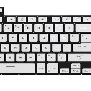 US/RU/SP แป้นพิมพ์สำหรับแล็ปท็อปใหม่สำหรับ <span class=keywords><strong>ASUS</strong></span> <span class=keywords><strong>TUF</strong></span> <span class=keywords><strong>Gaming</strong></span> <span class=keywords><strong>F15</strong></span> FX507 FX507Z/C/ZE/ZM/ZR FX707 FX517 FA507 FA507R GA507 FA617 2022 <span class=keywords><strong>2023</strong></span> - Product Image 5