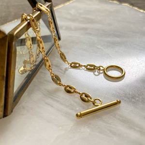 डेन्टी फुट गहने लहर अलेट स्टेनलेस स्टील के टखट - Product Image 3