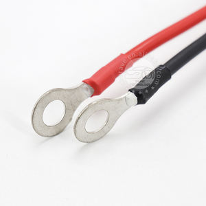 Изготовленный на заказ электромобиль высокого напряжения 2-контактный кабель для хранения мощности 180a Жгут проводов 2 концевых кольцевых клемм - Product Image 4