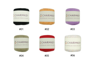 Commercio all'ingrosso 100% di filati di cotone crochet filati di cotone in estate per mano di lavoro a maglia - Product Image 6