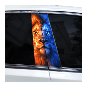 Custom Animal B-Pillar <b>Car</b> Stickers PVC 8MIL Waterproof Auto Body Decal for <b>Car</b> <b>Decoration</b> - Product Image 2