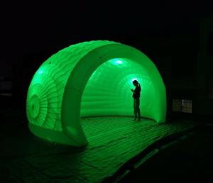 16.4 personalizzato/20ft <span class=keywords><strong>tenda</strong></span> a cupola gonfiabile con illuminazione a <span class=keywords><strong>LED</strong></span> per eventi fasi DMX controllabile - Product Image 4