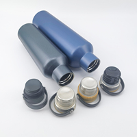 Bouteille isotherme en acier inoxydable à double paroi de 500/750 ml avec couvercle, écologique, pour vin et eau