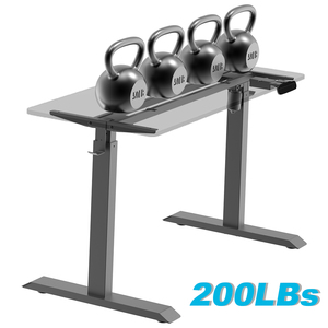 Bureau de jeu électrique à hauteur réglable avec moteur unique personnalisé, table multifonctionnelle pour la maison, le bureau et l'étude, réglable pour un confort optimal - Product Image 5