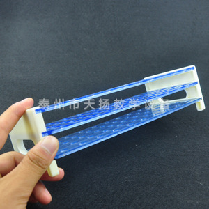 Support pour tubes à essai en plastique à trois couches, support pour tubes de centrifugation en plastique, détachable, 50 trous, diamètre des trous de 16 mm, différents types de - Product Image 4